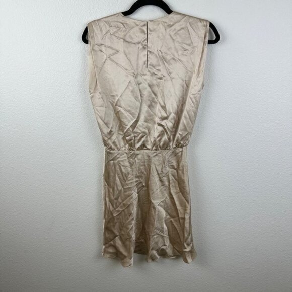 Amanda Uprichard Camela Dress in Bone - Picture 9 of 10